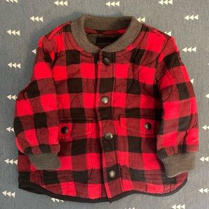 🌿2/$20 Gap plaid bomber jacket